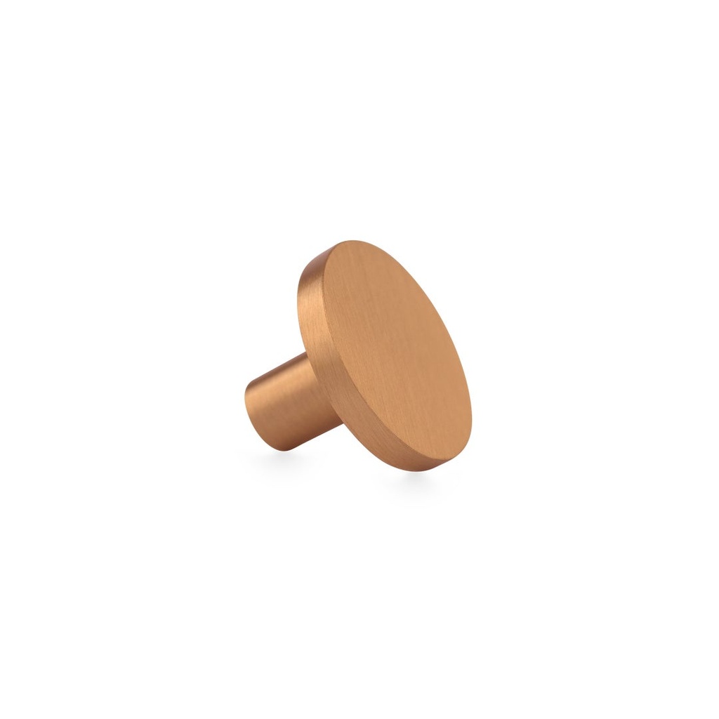 [14494] Elsa Cabinetry Knob – Brushed Copper