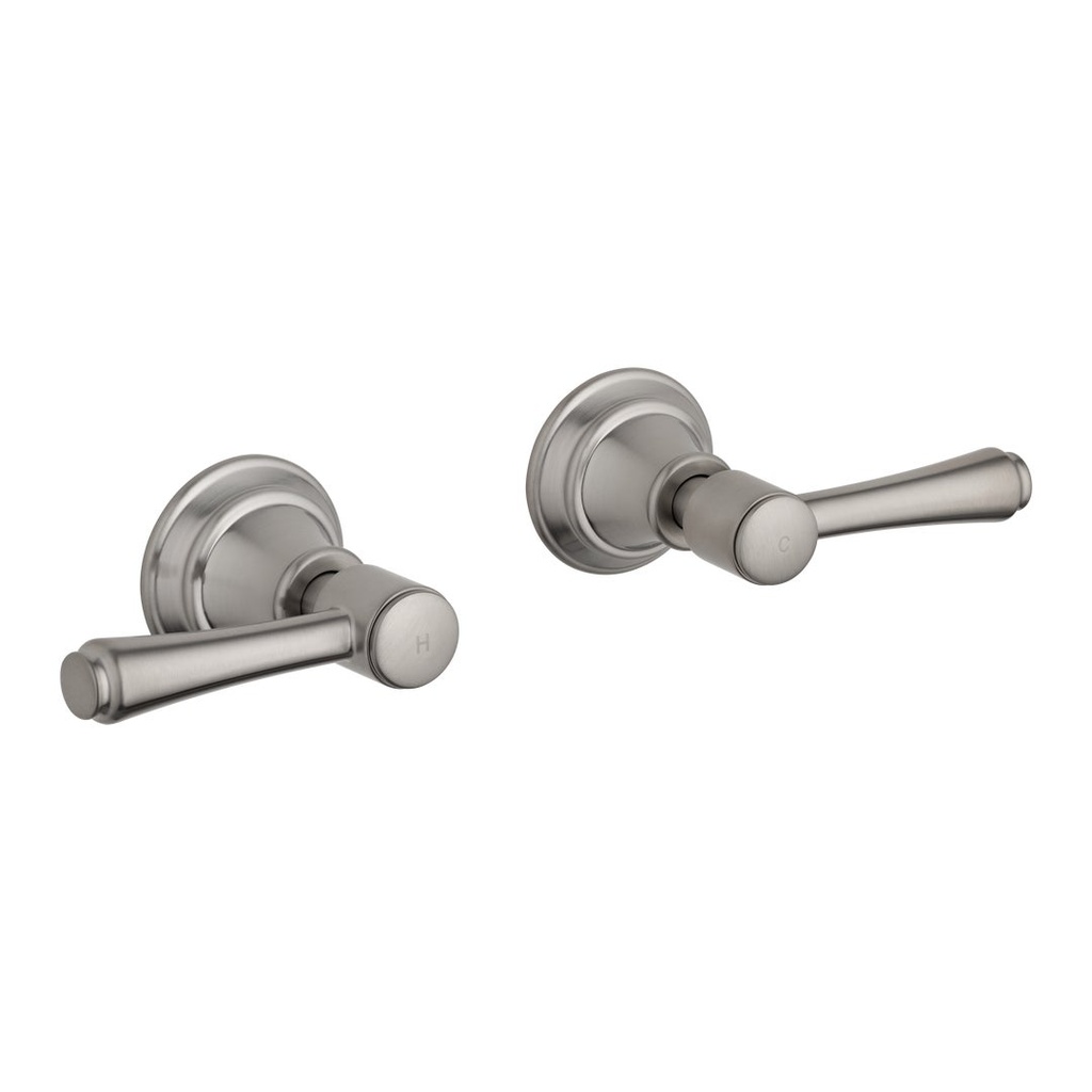 [14631-LF] Kingsley Assembly Taps - Brushed Nickel