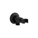 Kingsley Hand Shower Holder & BP - Matte Black
