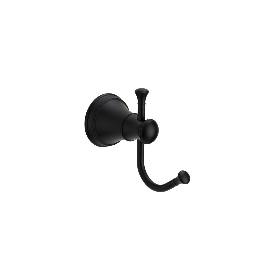 [14658] (D)Kingsley Robe Hook - Matte Black