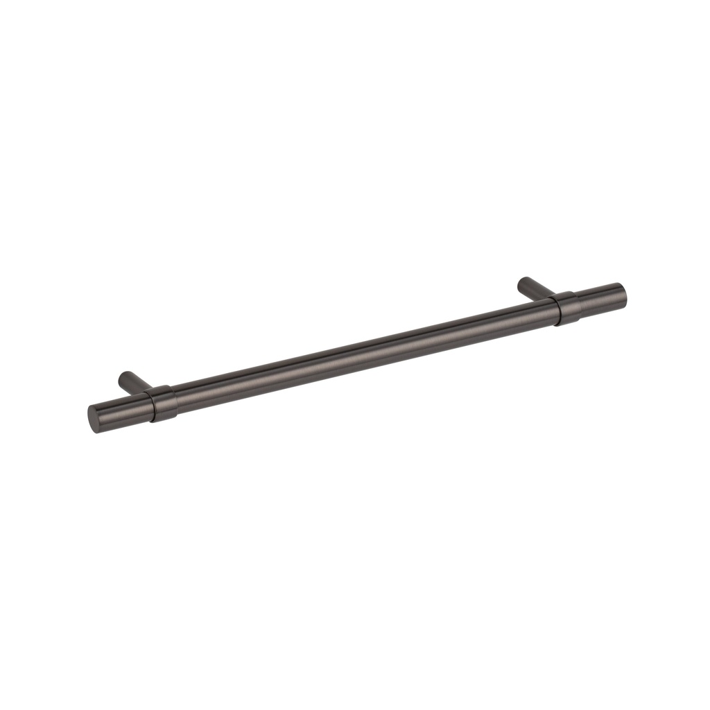 [14720] Modi Adjustable Cabinetry Pull 250mm - Brushed Gunmetal