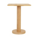 Freddie Square Bar Table - Natural Ash