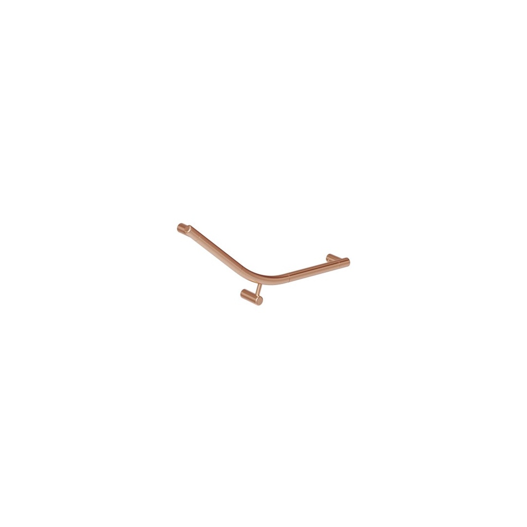 [14753] Aliro Ambulant 140° Grab Rail - Brushed Copper