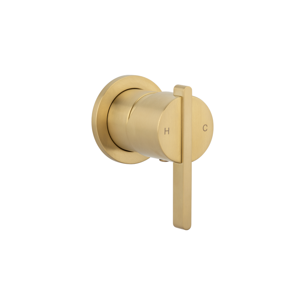[14778] Aliro Accessible Minimal Mixer - Brushed Brass
