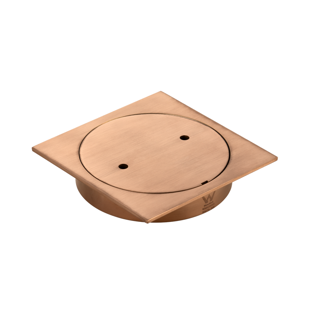 [14785] Inspection Outlet Square  - Brushed Copper