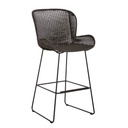 Granada Butterfly Barstool - Licorice - Licorice