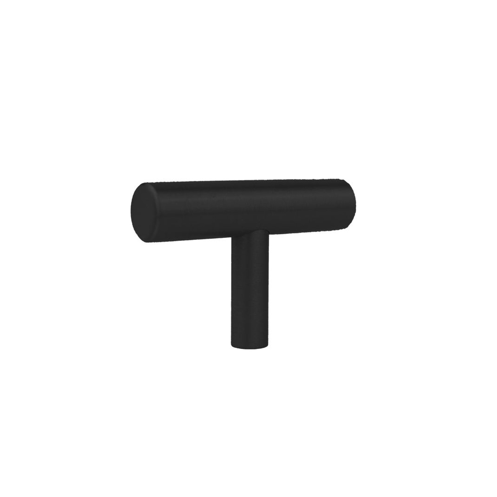 [15020] Tezra Cabinetry T Pull – Matte Black