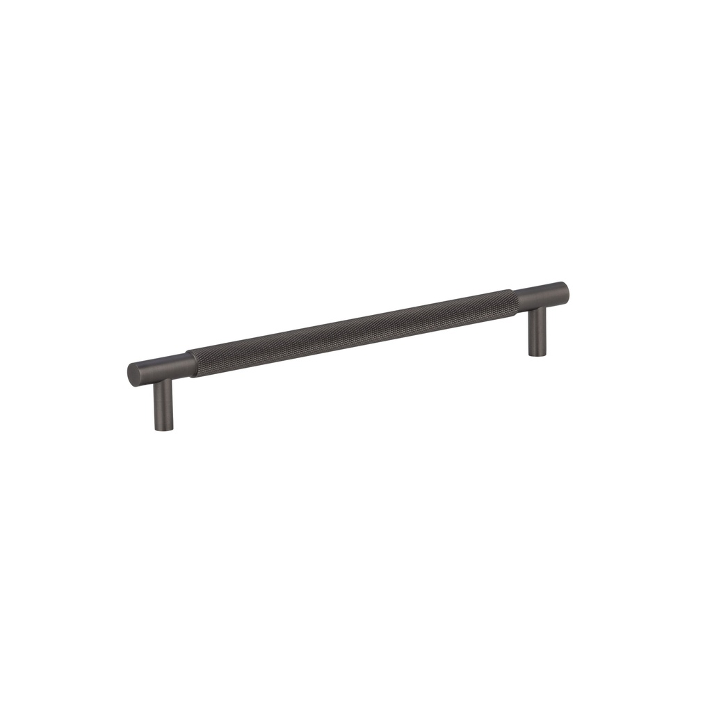 Tezra Textured Cabinetry Pull 220mm – Brushed Gunmetal