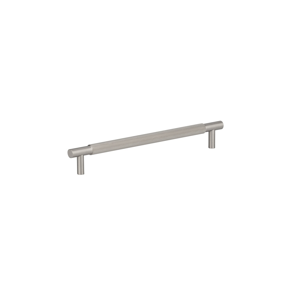[15039] Tezra Textured Cabinetry Pull 220mm – Brushed Nickel