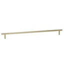 Tezra Textured Cabinetry Pull 500mm – Brushed Brass
