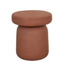 Granada Button Side Table - Brique