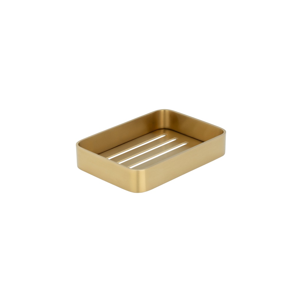 [15214] (D)Maya Soap Dish Shelf - Brushed Brass
