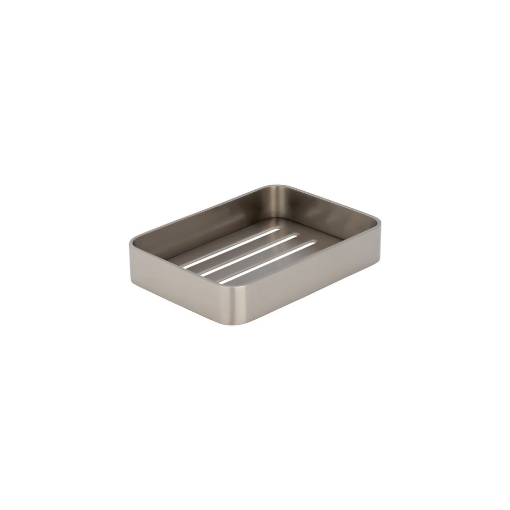 Maya Soap Dish Shelf - Brushed Stainless Steel