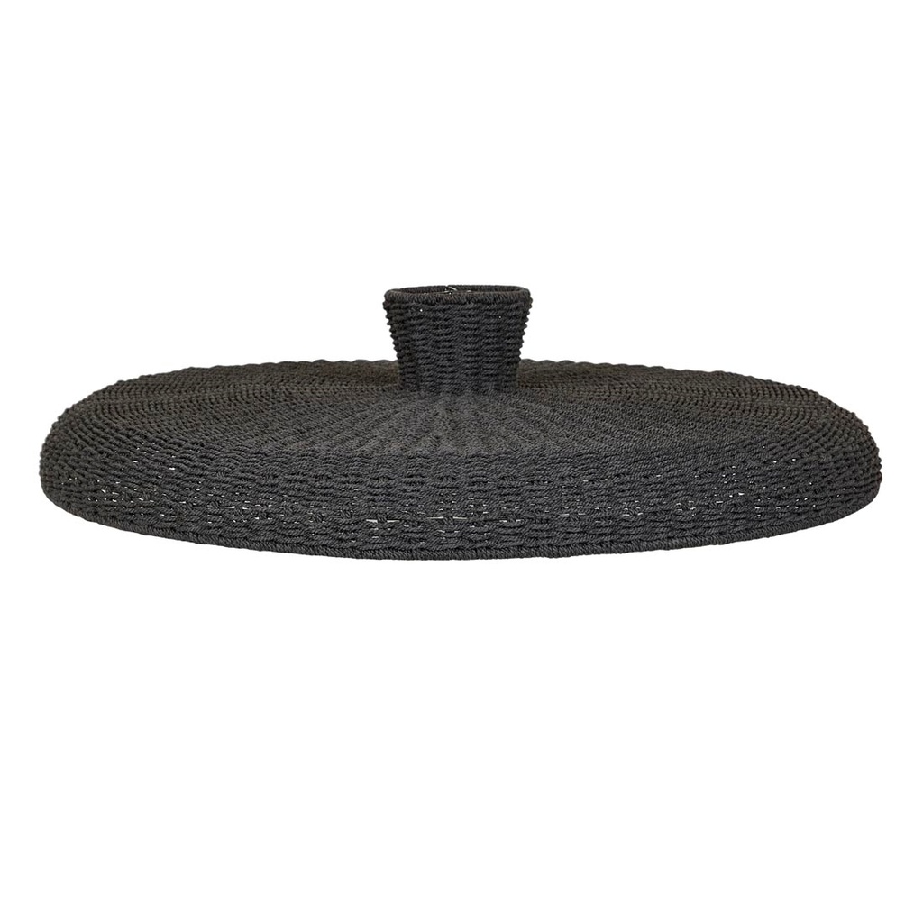 [GRANADA-DISK-PENDANT-CHARCOAL-LAMP-GRAN-DISK-X] Granada Disk Pendant - Charcoal