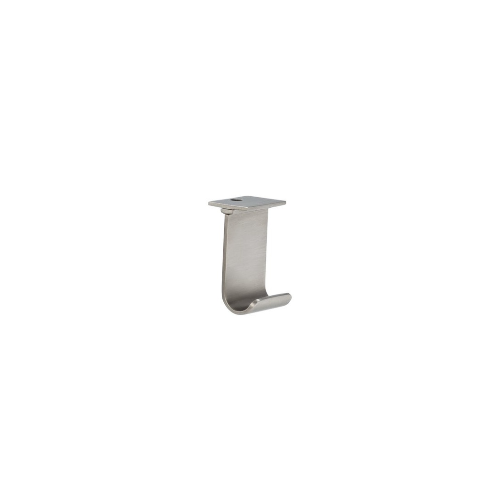 [15302] Maya Shower Hook - Brushed Stainless Steel