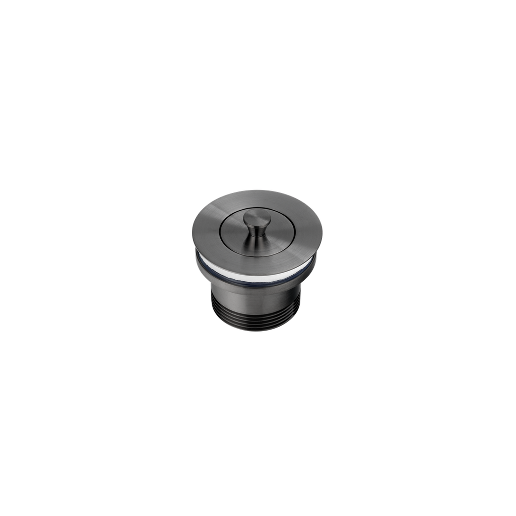 [15635] Pull-Out Bath Plug - Brushed Gunmetal