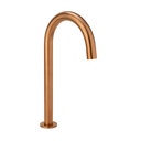 Sensor Gooseneck Hob Spout - Brushed Copper (without adapter)