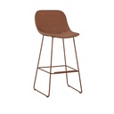 Granada Scoop Barstool - Brique