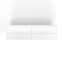 (D)Addison 4-Drawer 1764mm - White