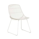 Granada Scoop Dining Chair - Chalk - White