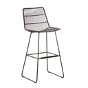 Granada Sleigh Barstool - Licorice