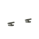 Barre Assembly Bench Mounted Taps - Brushed Gunmetal