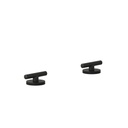 Barre Assembly Bench Mounted Taps - Matte Black