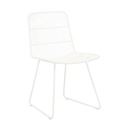 Granada Sleigh Dining Chair - White