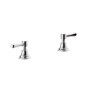 Kingsley Assembly Bench Mounted Taps - Chrome