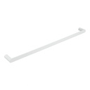 Single Towel Rail 800mm - Matte White