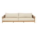 Grao 3 Seater Sofa - Beige - Beige Rope