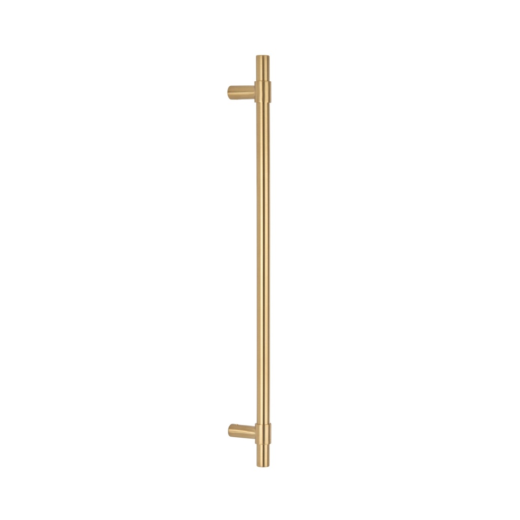 [16249] Modi Adjustable Entry Door Pull 600mm - Brushed Brass