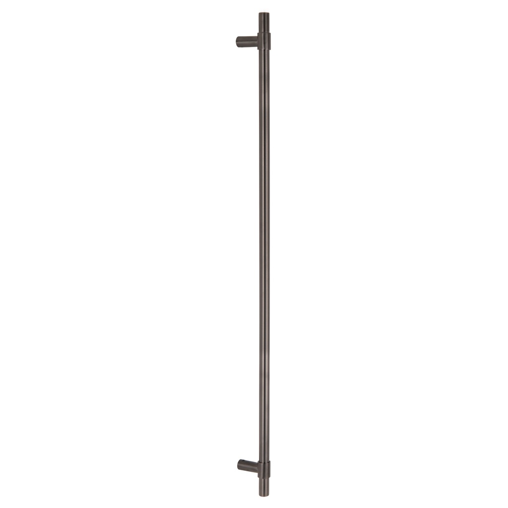 [16255] Modi Adjustable Entry Door Pull 900mm - Brushed Gunmetal
