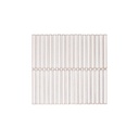 Yama Kit Kat Mosaic Tile - Antique White