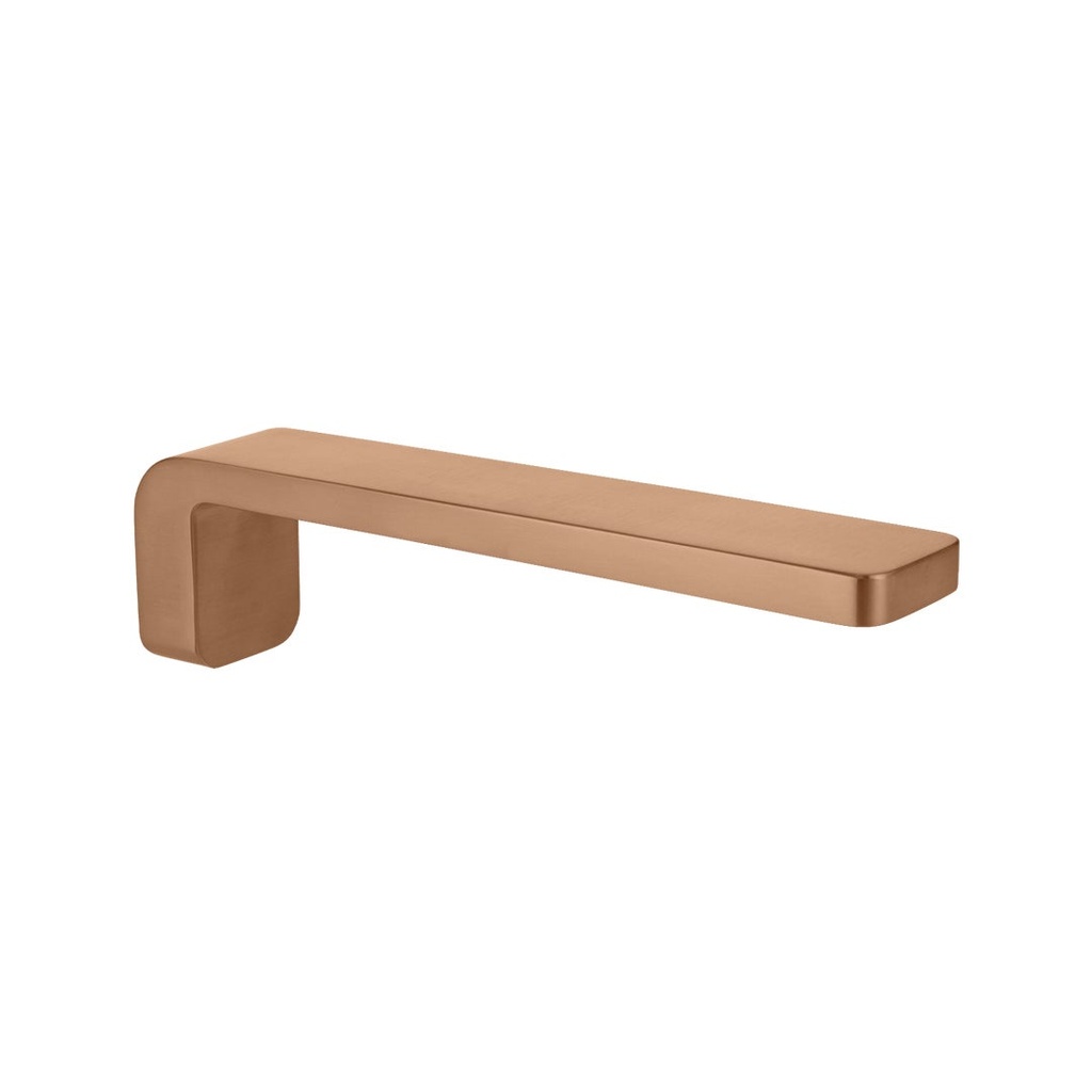 [16565] Nesso Wall-Mounted Spout - Brushed Copper