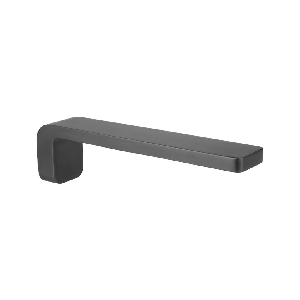 [16566] Nesso Wall-Mounted Spout - Brushed Gunmetal
