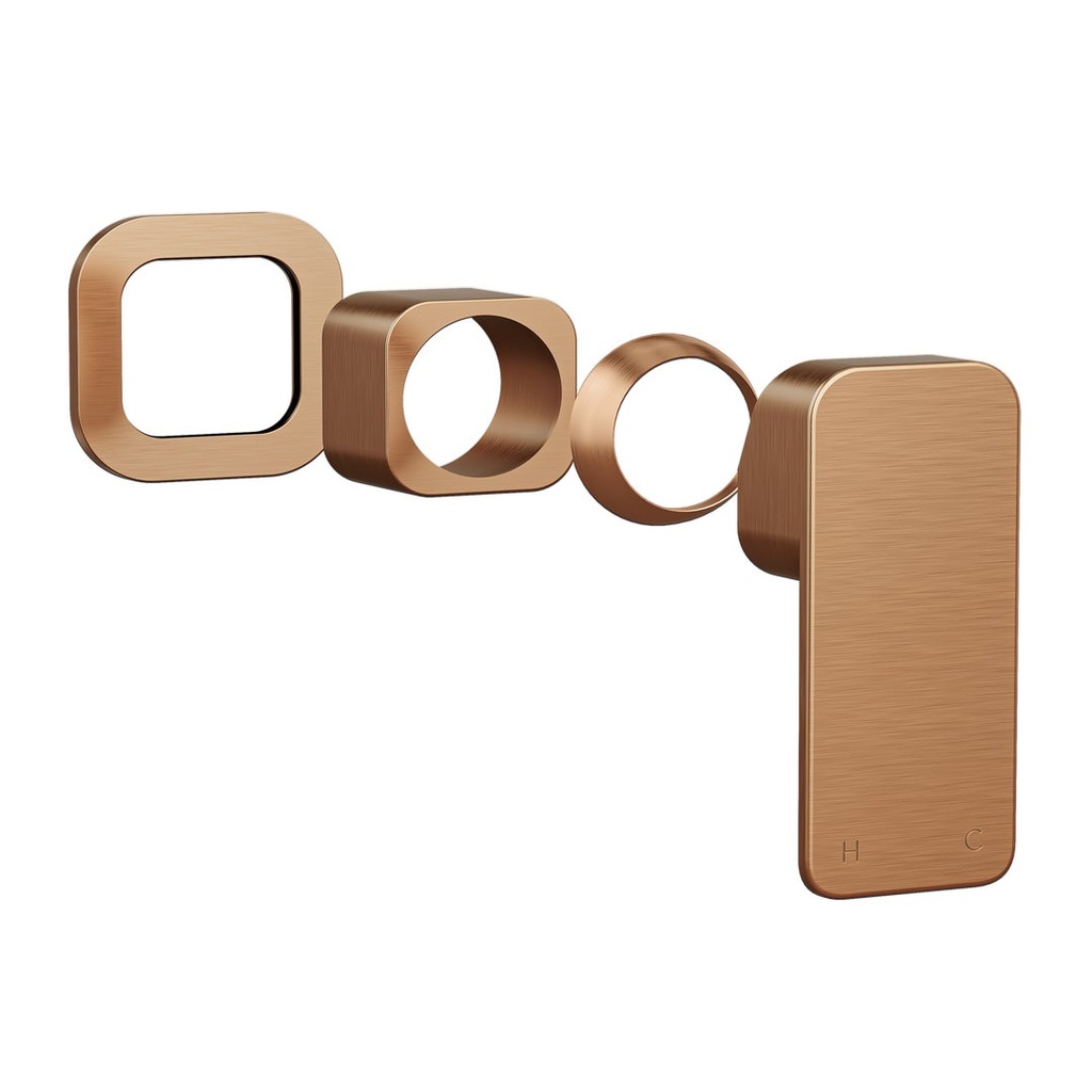 [16576] Nesso Minimal Handle Kit - Brushed Copper