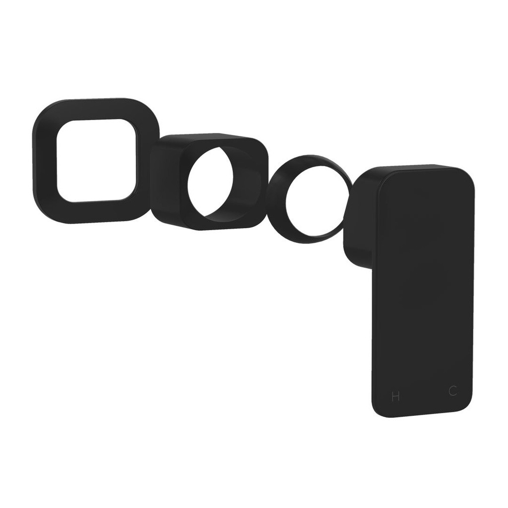 [16578] Nesso Minimal Handle Kit - Matte Black PVD