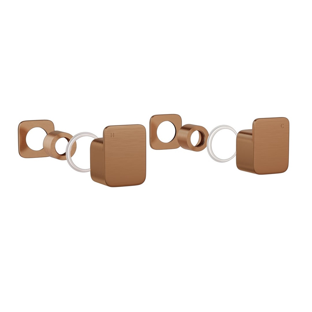 [16597] Nesso Assembly Handle Kit - Brushed Copper