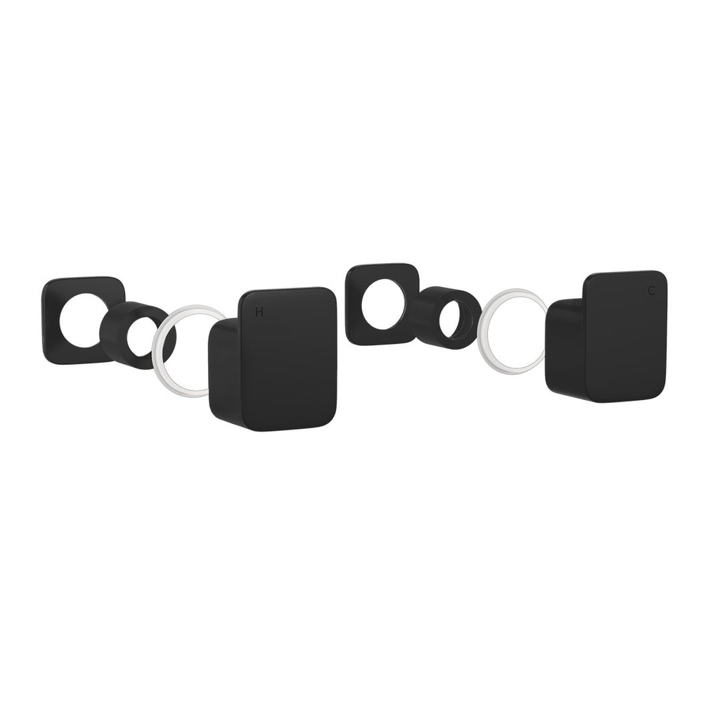 [16599] Nesso Assembly Handle Kit - Matte Black PVD