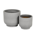 Hanson Noa Set of 2 Planter - Blue Grey