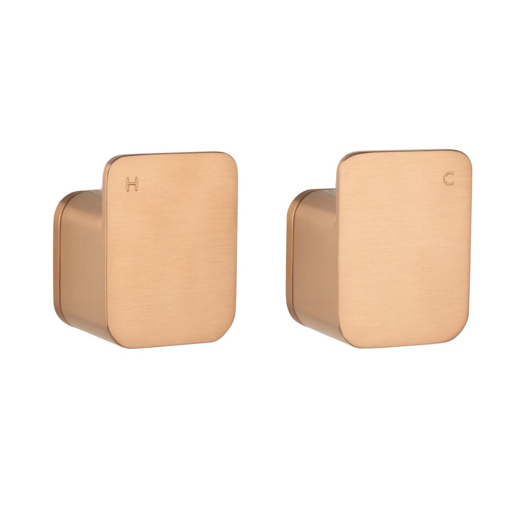 [16602] Nesso Assembly Taps - Brushed Copper