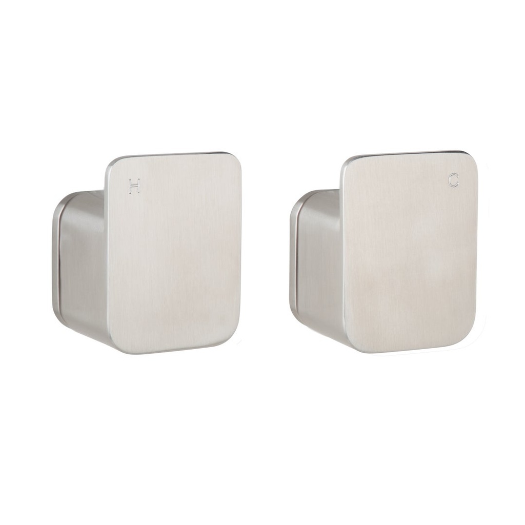 [16605] Nesso Assembly Taps - Stainless Steel