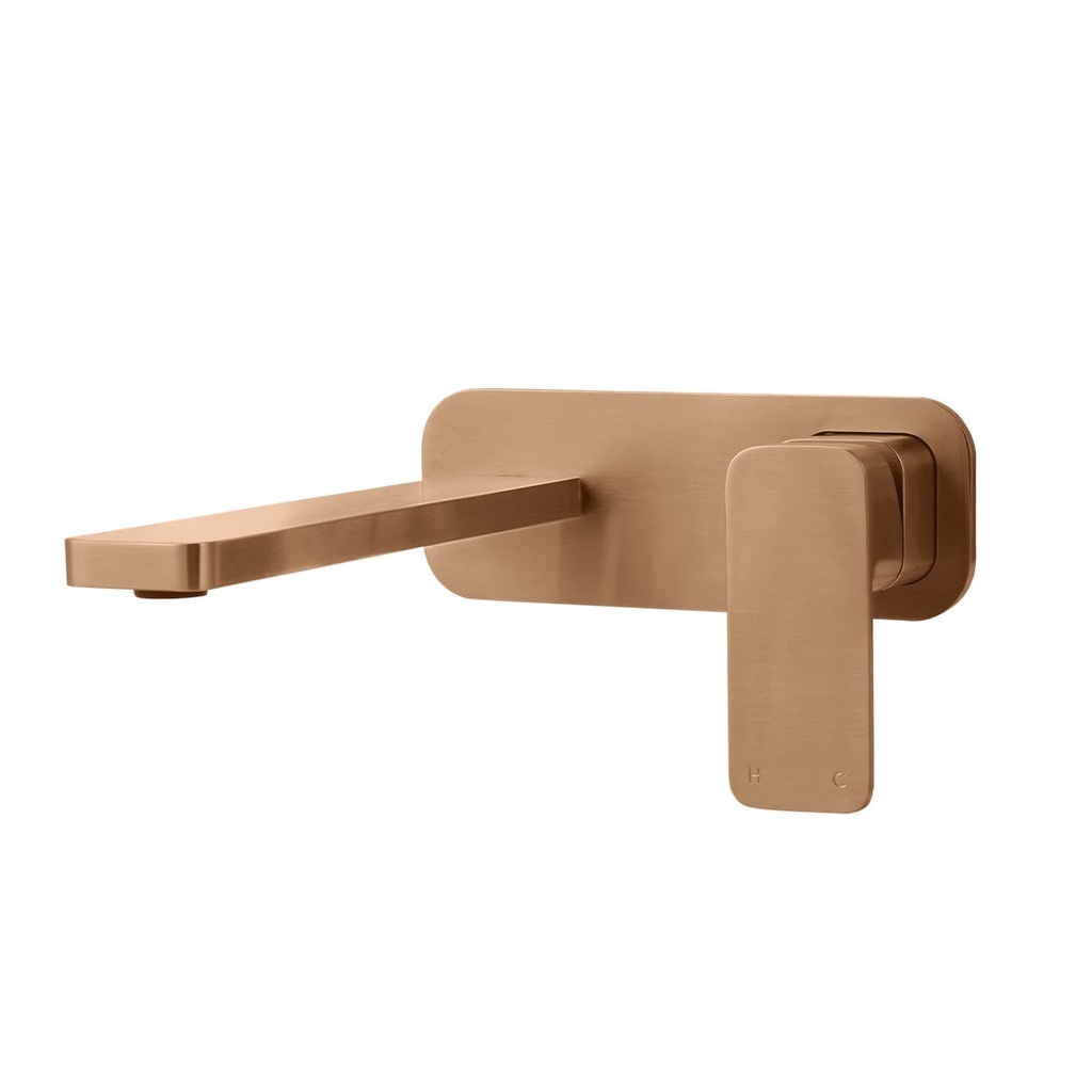 [16660] Nesso Minimal Wall-Mounted Set - Brushed Copper