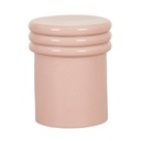 Hanson Round Side Table - Dusty Rose