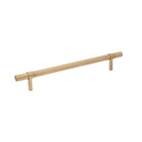 Modi Adjustable Cabinetry Pull 250mm - Tumbled Aged Brass
