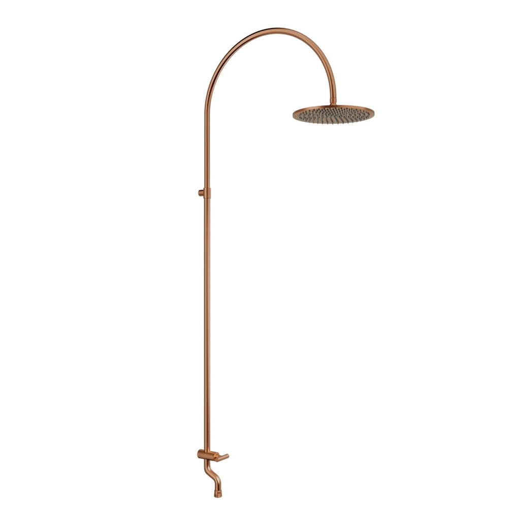 [16750] Sola Garden Outdoor Shower Set - Brushed Copper