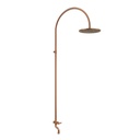Sola Garden Outdoor Shower Set - Brushed Copper