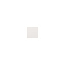 Tropea Natural Edge Square Tile - Gloss White (Sample)