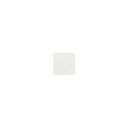 Tropea Natural Edge Square Tile - Matte White (Sample)